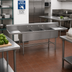 Thumbnail image #2 for Eagle Group Spec-Master FFN2790-3-30-14/3 3-Compartment Stainless Steel Flush Front Commercial Sink with 30