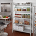 Thumbnail image #3 for Cambro Camshelving Premium 21 x 54 x 84 Inches 5-Shelf Stationary Starter Unit, Vented and Solid