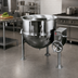 Thumbnail image #2 for Groen DL-20 20-Gallon Direct Steam Floor-Mounted Tilting Steam Kettle