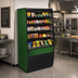 Thumbnail image #2 for Federal Industries Vision Series Non-Refrigerated Self-Serve High Profile Merchandiser, 24 x 33 x 78 Inches, Curved Ends, 4 Adjustable Shelves