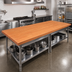 Thumbnail image #2 for Boos Block American Cherry Full-Length Edge Grain Kitchen Countertop, 96 x 48 x 1-3/4 Inch, Penetrating Oil Finish