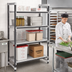 Thumbnail image #2 for Cambro Camshelving Elements XTRA 4-Tier Solid Stationary Starter Polymer Shelving Unit, 24