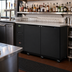 Thumbnail image #2 for Turbo Air Super Deluxe Two-Section Back Bar Cooler, 19 Cu. Ft., Side-Mounted Self-Contained Refrigeration, Solid Doors