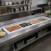 Thumbnail image #2 for Hatco Drop-In Slim Ice Well Cold Food Unit, 4-Pan, 90-1/4 Inch Wide