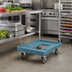 Thumbnail image #3 for Cambro Camdolly Open-Frame Commercial Food Carrier Dolly, Slate Blue, 300 lb Capacity