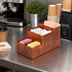 Thumbnail image #2 for American Metalcraft Antique Copper 4-Compartment Coffee Caddy