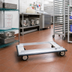 Thumbnail image #2 for Metro Super Erecta Aluminum Stock Truck Dolly, 48 x 24 Inches, Wraparound Bumper