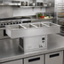 Thumbnail image #2 for Atlas Metal WCMD-C-5 5-Pan Cold Food Drop-In Well with Self-Contained Refrigeration