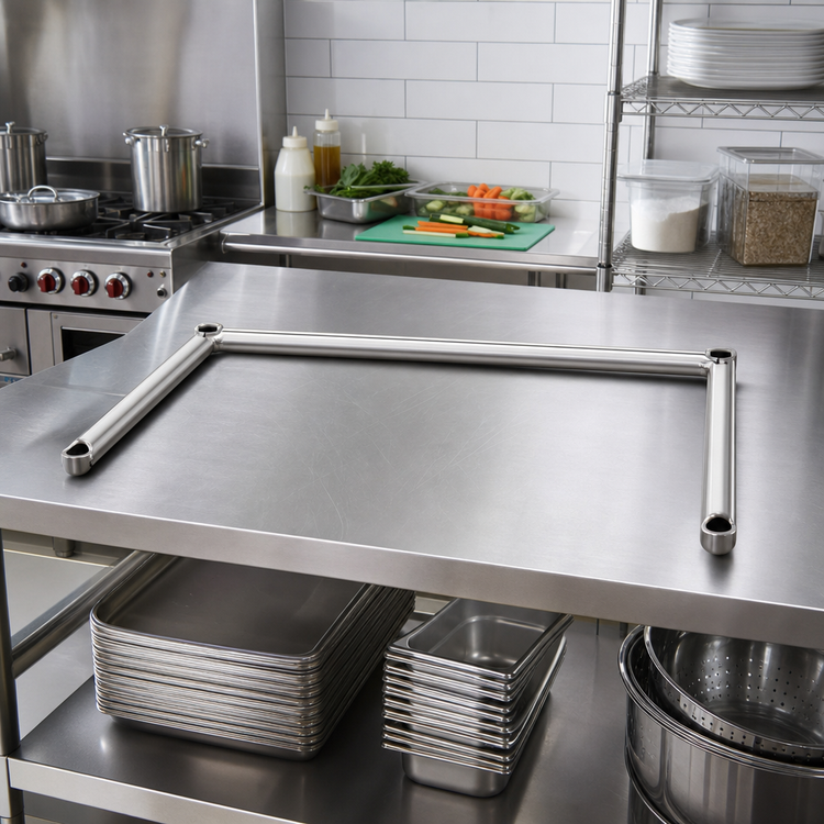 Product image #2 for Eagle Group 3-Sided Stainless Steel Channel Frame, 30 x 18 Inches
