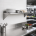 Thumbnail image #2 for Wall-Mounted Tab-Lock Shelf with Mounting Brackets, 24
