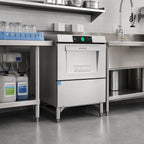 Thumbnail image #9 for Hobart Warewash - Stationary LXGNR-30 High-Temperature Undercounter Glasswasher/Dishwasher, Electric Booster, Energy Recovery, 20 x 20 Rack