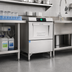 Thumbnail image #2 for Hobart LXGNR-30 Advansys High-Temp Undercounter Glasswasher/Dishwasher with Energy Recovery