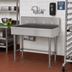 Thumbnail image #2 for Advance Tabco ADA Multiwash Freestanding Hand Sink, 48-Inch, 304 Stainless Steel