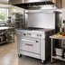 Thumbnail image #2 for Southbend Ultimate 36-Inch Commercial Gas Restaurant Range with 36-Inch Griddle and Standard Oven