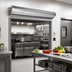 Thumbnail image #3 for Berner Architectural Icon 8 60-Inch Electric Heated Air Curtain, 1/5 HP, Wall or Top Mount