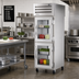Thumbnail image #2 for True SPEC SERIES 1-Section Pass-Thru Refrigerator with 2 Half-Glass Front Doors and Rear Glass Door