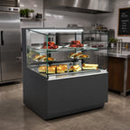 Thumbnail image #2 for Structural Concepts Reveal® NR3640HSV Freestanding Heated Self-Service Display Case, 35-3/4-Inch, 1 Shelf, Convection Heat, LED Lights