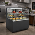Thumbnail image #2 for Structural Concepts Reveal 35-3/4-Inch Freestanding Heated Self-Service Display Case with LED Lights