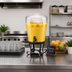 Thumbnail image #2 for Classic 3-Gallon Single Beverage Dispenser with Tapered Polycarbonate Tank and Metal Base