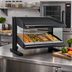 Thumbnail image #2 for Hatco Spot On Countertop Slant Heated Zone Merchandiser Warmer, Single Shelf, 4 Zones, 120V