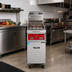 Thumbnail image #3 for Vulcan PowerFry5 High-Efficiency Freestanding Gas Fryer, 21-Inch, 65-70 lb Capacity, Computer Controls