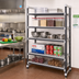 Thumbnail image #2 for Cambro Camshelving Elements XTRA 5-Shelf Vented Stationary Starter Polymer Shelving Unit, 24 x 60 x 84 Inches