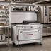 Thumbnail image #2 for Southbend Platinum 36-Inch Heavy Duty Gas Range with 4 Open Burners, 12-Inch Charbroiler and Convection Oven