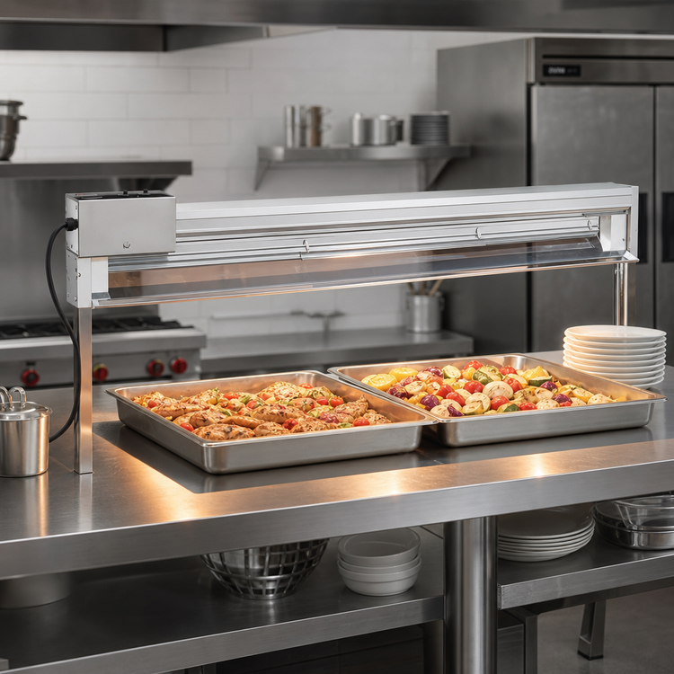 Product image #2 for Vollrath Cayenne 36-Inch Single Strip Heat Lamp, 825W, 120V
