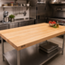 Thumbnail image #2 for Boos Block 60-Inch x 48-Inch Edge Grain Northern Hard Rock Maple Kitchen Countertop with Oil Finish