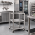 Thumbnail image #2 for RATIONAL Stand I Mobile Oven Stand for XS Cooking Systems with Swivel Casters
