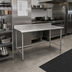 Thumbnail image #2 for BlendPort® Deluxe Series Stainless Steel Work Table with 4-1/2