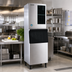 Thumbnail image #2 for Hoshizaki KM-901MRJZ 30-Inch Air-Cooled Cube-Style Ice Maker for Remote Condenser, 900 lb/Day
