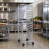 Thumbnail image #2 for Full-Height Mobile Knock-Down Utility Pan Rack for 20 Full-Size 18 x 26 Pans