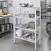 Thumbnail image #2 for Channel 36 x 24 Inch Tubular Adjustable Aluminum Shelf