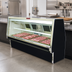 Thumbnail image #2 for Howard-McCray 34E Series 100-1/2 Inch Wide Red Meat Service Case, Straight Glass, Remote Refrigeration