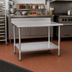 Thumbnail image #2 for BlendPort Deluxe Series Stainless Steel Work Table, 48