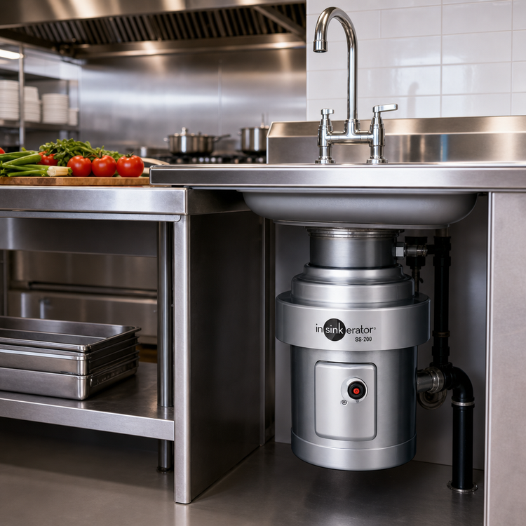 Product image #2 for InSinkErator SS-200 Medium-Capacity Complete Food Waste Disposer Package with 12-Inch Bowl, 2 HP Motor