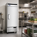 Thumbnail image #2 for Atosa 19.1 Cu. Ft. One-Section Bottom-Mount Reach-In Freezer with Left-Hinged Solid Door