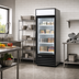 Thumbnail image #2 for Excellence TKOF-21 Glass Door Freezer Merchandiser, One Section, 27 Inch, 18.9 Cu. Ft., Bottom Mount Self-Contained