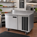 Thumbnail image #2 for Delfield 60-Inch Two-Section Refrigerated Work Table with 4-Inch Backsplash, 15.12 Cu. Ft., Side-Mounted R290 Refrigeration