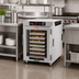 Thumbnail image #3 for Metro HotBlox™ Wide 8-Pan Insulated Holding Cabinet, Undercounter, Analog, Clear Door