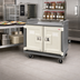 Thumbnail image #3 for Cambro Low-Profile Insulated Meal Delivery Cart, 2-Compartment, Holds 20 15