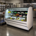 Thumbnail image #2 for Howard-McCray 40E Series 75.5-Inch Endless Design Curved Glass Dry Bakery Display Case with LED Lighting