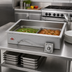 Thumbnail image #2 for Wells HT-200 Built-In Electric Bain-Marie Hot Well, Wet Operation, Stainless Steel, 2 Full-Size Pan Capacity