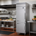 Thumbnail image #2 for Beverage-Air P Series One-Section Top Mount Reach-In Warming Cabinet with Half-Height Doors, 21.01 Cu. Ft.