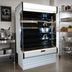 Thumbnail image #2 for Howard-McCray 35E Series Straight-Side Dairy Open Merchandiser, 39-Inch, Self-Contained, Stainless Steel, LED Lighting