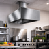 Thumbnail image #2 for SpecAir 36-Inch Square Condensate Hood with Exhaust Duct