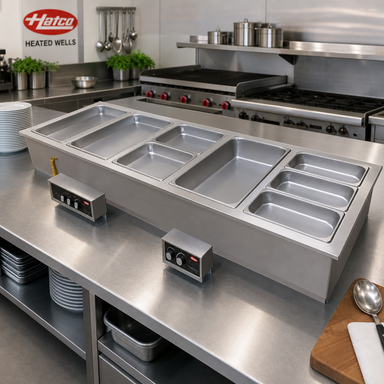 Product image #2 for Hatco HWBI-6 Drop-In Insulated Modular/Ganged Heated Well for 6 Full-Size Pans