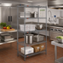 Thumbnail image #2 for Eagle Group Valu-Master 4-Tier Starter Wire Shelving Unit, 42 x 24 x 74 Inches, Pewter Gray Epoxy