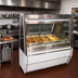 Thumbnail image #2 for Howard-McCray 40E Series CHS40E-8 Full-Service Hot Food Case, 6 Wells, 100.5-Inch, White Exterior